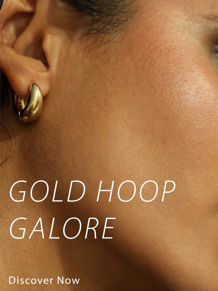 Gold Hoop Galore