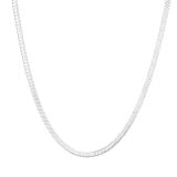 Hepburn Silver Snake Chain Necklace