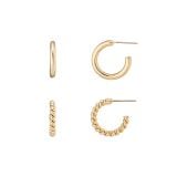 Lucia Gold Hoop Duo
